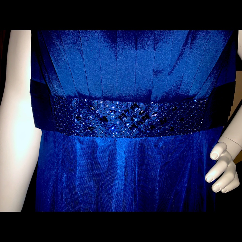 Long Blue Dress